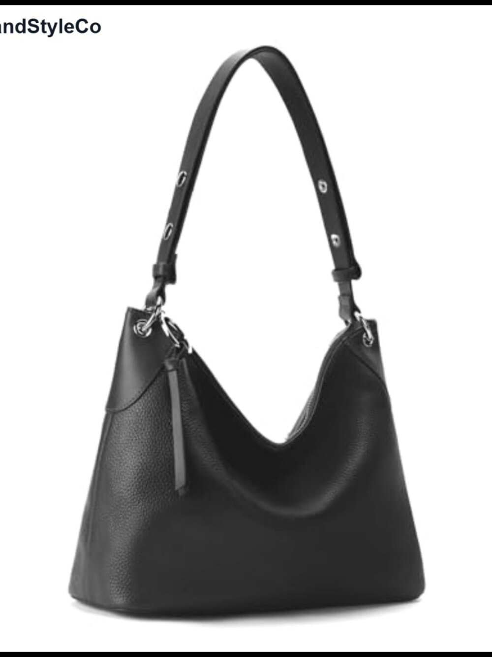 Women's Genuine Leather Hobo Bag Adjustable Crossbody Purse Shoulder Handbag